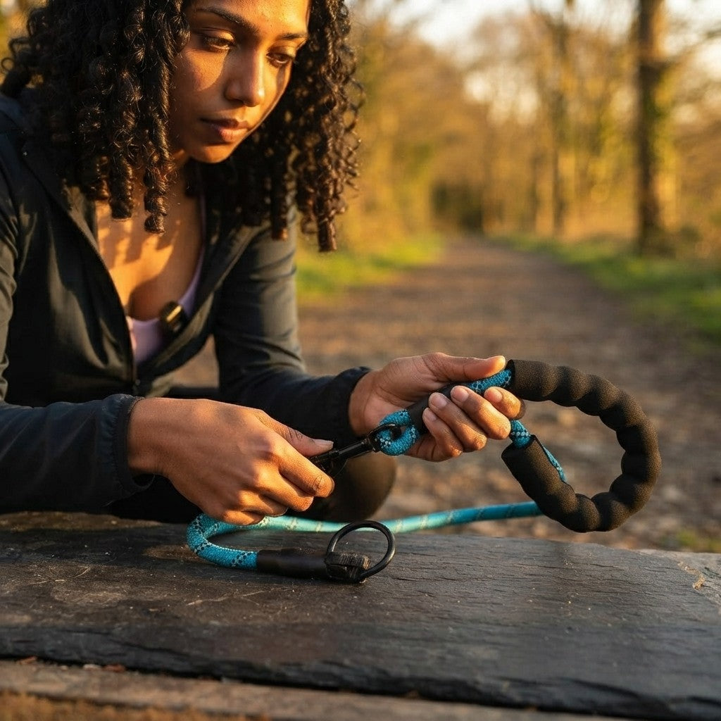 Reflective Nylon Dog Training Leash
