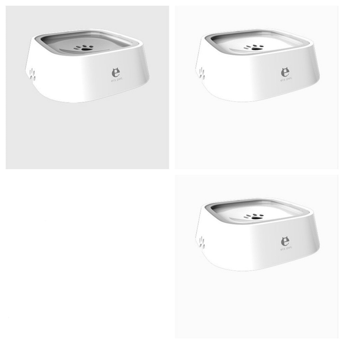 1.5L Cat Dog Water Bowl Carried Floating Bowl Anti-Overflow Slow Water Feeder Dispenser Pet Fountain ABS&PP Dog Supplies