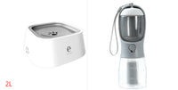 1.5L Cat Dog Water Bowl Carried Floating Bowl Anti-Overflow Slow Water Feeder Dispenser Pet Fountain ABS&PP Dog Supplies