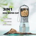 Portable Three-in-One Pet Water Cup