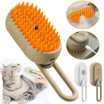 Electric Steam Cat Grooming Brush