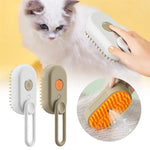 Electric Steam Cat Grooming Brush