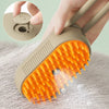 Electric Steam Cat Grooming Brush