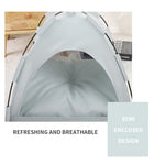 Cozy Pet Tent Camping Bed