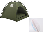 Cozy Pet Tent Camping Bed