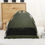 Cozy Pet Tent Camping Bed
