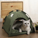 Cozy Pet Tent Camping Bed