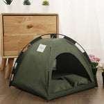 Cozy Pet Tent Camping Bed