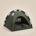 Cozy Pet Tent Camping Bed